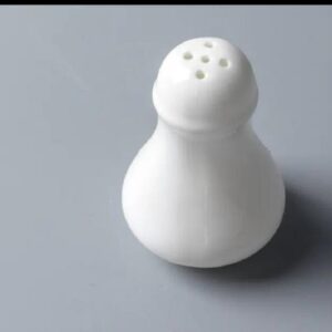 Round Salt Shaker Ceramic