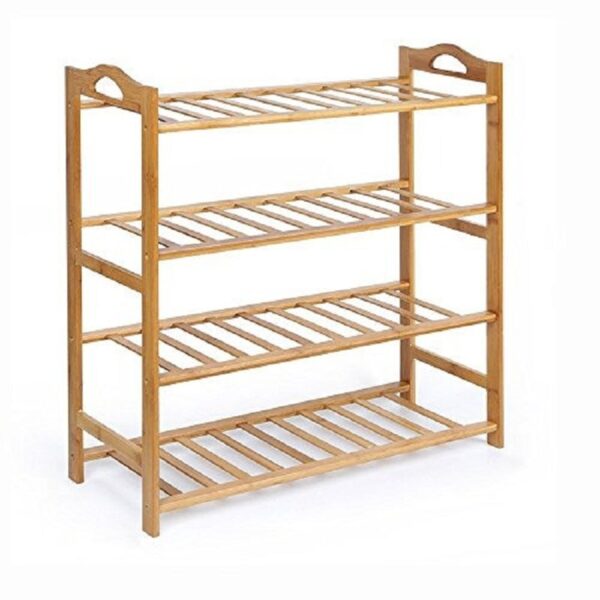 Bamboo Shoe Rack