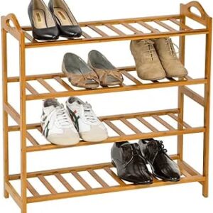 Bamboo Shoe Rack