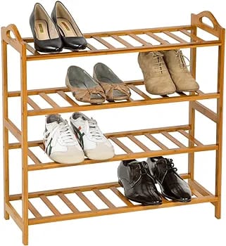 Bamboo Shoe Rack