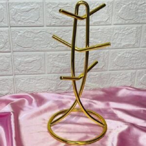 Heavy  Cup Rack Gold