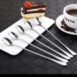 Long tea spoon Silver