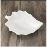 Leaf Bowl White