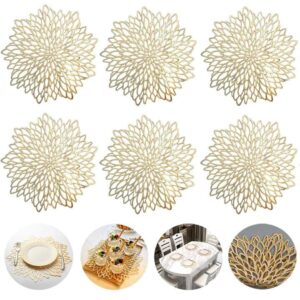 Nordic Table Mats Leafy Round