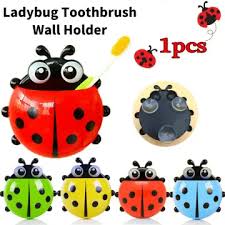 Ladybird Toothbrush Holder