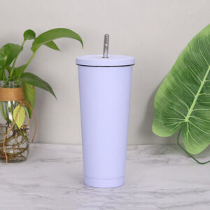 Thermo mug Steelish With Straw