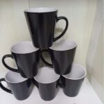 Printable magic mug black v shaped.