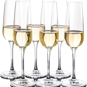 6pcs Champagne Glasses