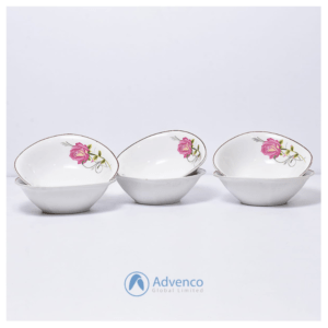 Ceramic Soup Bowl Big With Flower