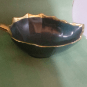 Porcelain Gold Leaf Bowl