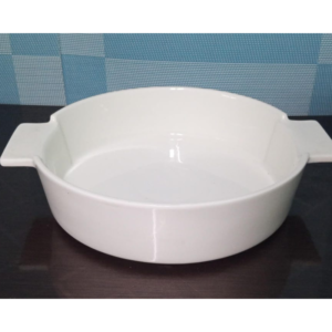 Ceramic Baking Tray Round.