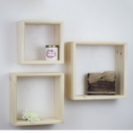 PC Floating Shelves Square Boxes