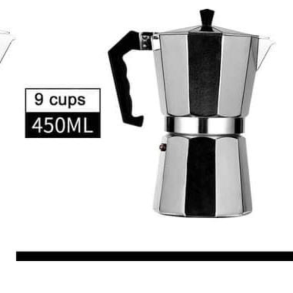 Italian Stove Top Expresso Coffee Maker Steel