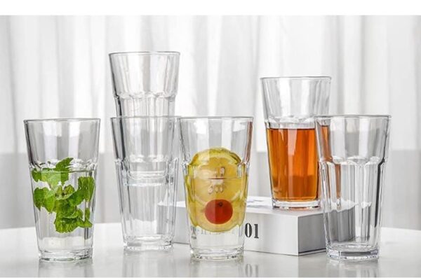 6pc Acrylic Juice Glass Sunda