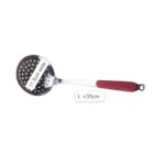 Serving Spoon Mandazi Red Handle