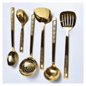 Serving Spoon Gold Set