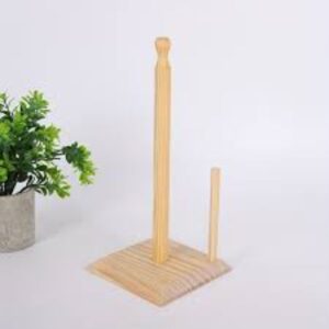 Bamboo Tissue Holder