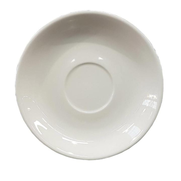 Ceramic Round Saucer Plain 6"