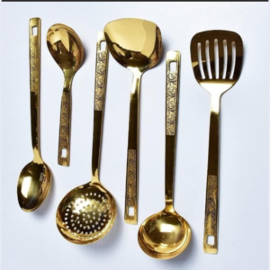 Serving Spoon Gold Set