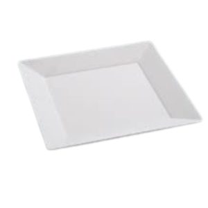 6PC Ceramic Double Square Platter